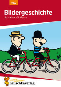 Vorderes Coverbild Deutsch 4./5. Klasse Übungsheft - Bildergeschichte