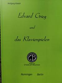 Vorderes Coverbild Edvard Grieg und das Klavierspielen
