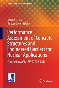 Vorderes Coverbild Performance Assessment of Concrete Structures and Engineered Barriers for Nuclear Applications