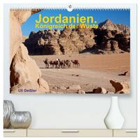 Vorderes Coverbild Jordanien. Königreich in der Wüste (hochwertiger Premium Wandkalender 2025 DIN A2 quer), Kunstdruck in Hochglanz