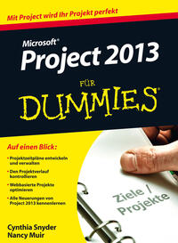 Vorderes Coverbild Microsoft Project 2013 für Dummies