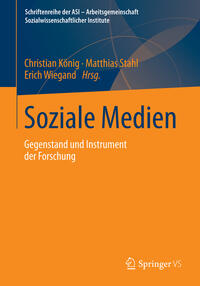 Vorderes Coverbild Soziale Medien
