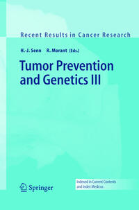 Vorderes Coverbild Tumor Prevention and Genetics III