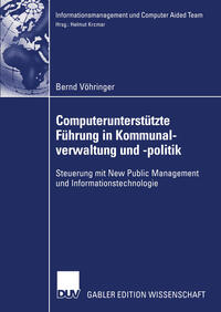 Vorderes Coverbild Computerunterstützte Führung in Kommunalverwaltung und -politik