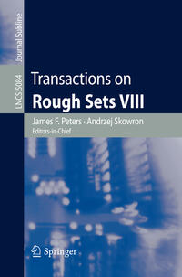 Vorderes Coverbild Transactions on Rough Sets VIII
