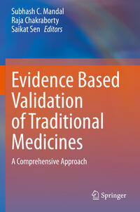 Vorderes Coverbild Evidence Based Validation of Traditional Medicines