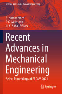 Vorderes Coverbild Recent Advances in Mechanical Engineering