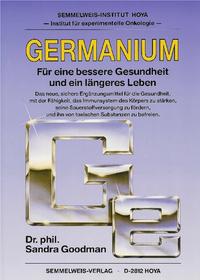 Vorderes Coverbild Germanium - Für eine bessere Gesundheit und ein längeres Leben