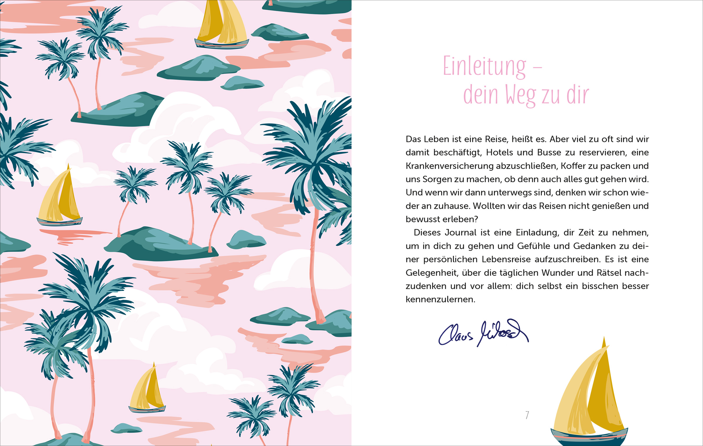 Beispielinhalt (Bild) Der kleine Buddha: Dein Journal
