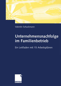 Vorderes Coverbild Unternehmensnachfolge im Familienbetrieb
