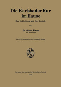 Vorderes Coverbild Die Karlsbader Kur im Hause