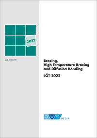 Vorderes Coverbild 13th International Conference on Brazing, High Temperature Brazing and Diffusion Bonding LÖT 2022