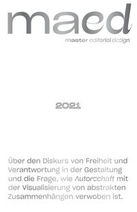 Vorderes Coverbild maed - master editorial design
