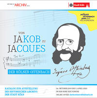 Vorderes Coverbild Von Jakob zu Jacques - Der Kölner Offenbach