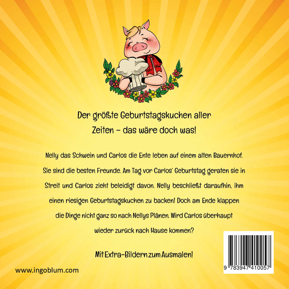 Rückseitencover Nellys wunderbare Geburtstagsüberraschung