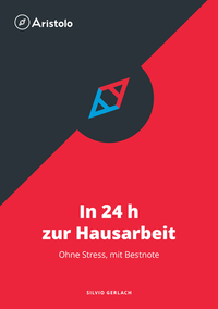 Vorderes Coverbild In 24 h zur Hausarbeit