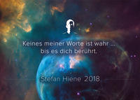 Vorderes Coverbild Stefan Hiene Kalender 2018