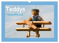 Vorderes Coverbild Teddys Meine Freunde (Wandkalender 2025 DIN A3 quer), CALVENDO Monatskalender