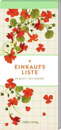Vorderes Coverbild Einkaufsliste - Kapuzinerkresse