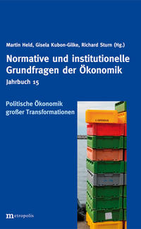 Vorderes Coverbild Politische Ökonomik großer Transformationen