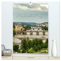Vorderes Coverbild Prachtvolles Prag (hochwertiger Premium Wandkalender 2026 DIN A2 hoch), Kunstdruck in Hochglanz