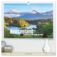 Vorderes Coverbild Neuseeland - Traumreise ans Ende der Welt (hochwertiger Premium Wandkalender 2025 DIN A2 quer), Kunstdruck in Hochglanz