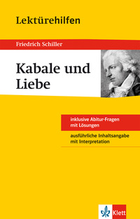 Vorderes Coverbild Klett Lektürehilfen Friedrich Schiller, Kabale und Liebe