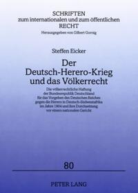 Vorderes Coverbild Der Deutsch-Herero-Krieg und das Völkerrecht