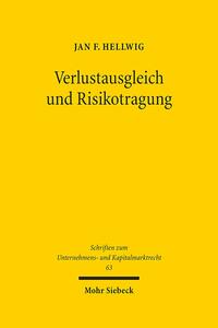 Vorderes Coverbild Verlustausgleich und Risikotragung