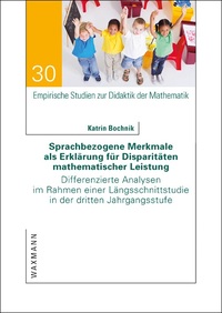 Vorderes Coverbild Sprachbezogene Merkmale als Erklärung für Disparitäten mathematischer Leistung