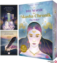 Vorderes Coverbild Die Magie der Akasha Chronik - Das Orakel - 40 Orakelkarten und 160-seitiges Booklet