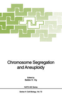 Vorderes Coverbild Chromosome Segregation and Aneuploidy