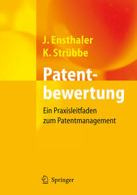 Vorderes Coverbild Patentbewertung