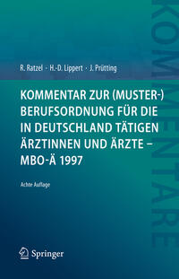 Vorderes Coverbild Kommentar zur (Muster-)Berufsordnung für die in Deutschland tätigen Ärztinnen und Ärzte – MBO-Ä 1997