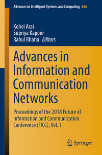 Vorderes Coverbild Advances in Information and Communication Networks