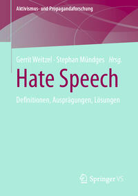Vorderes Coverbild Hate Speech