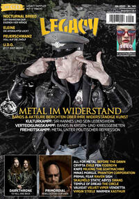 Vorderes Coverbild LEGACY MAGAZIN: THE VOICE FROM THE DARKSIDE