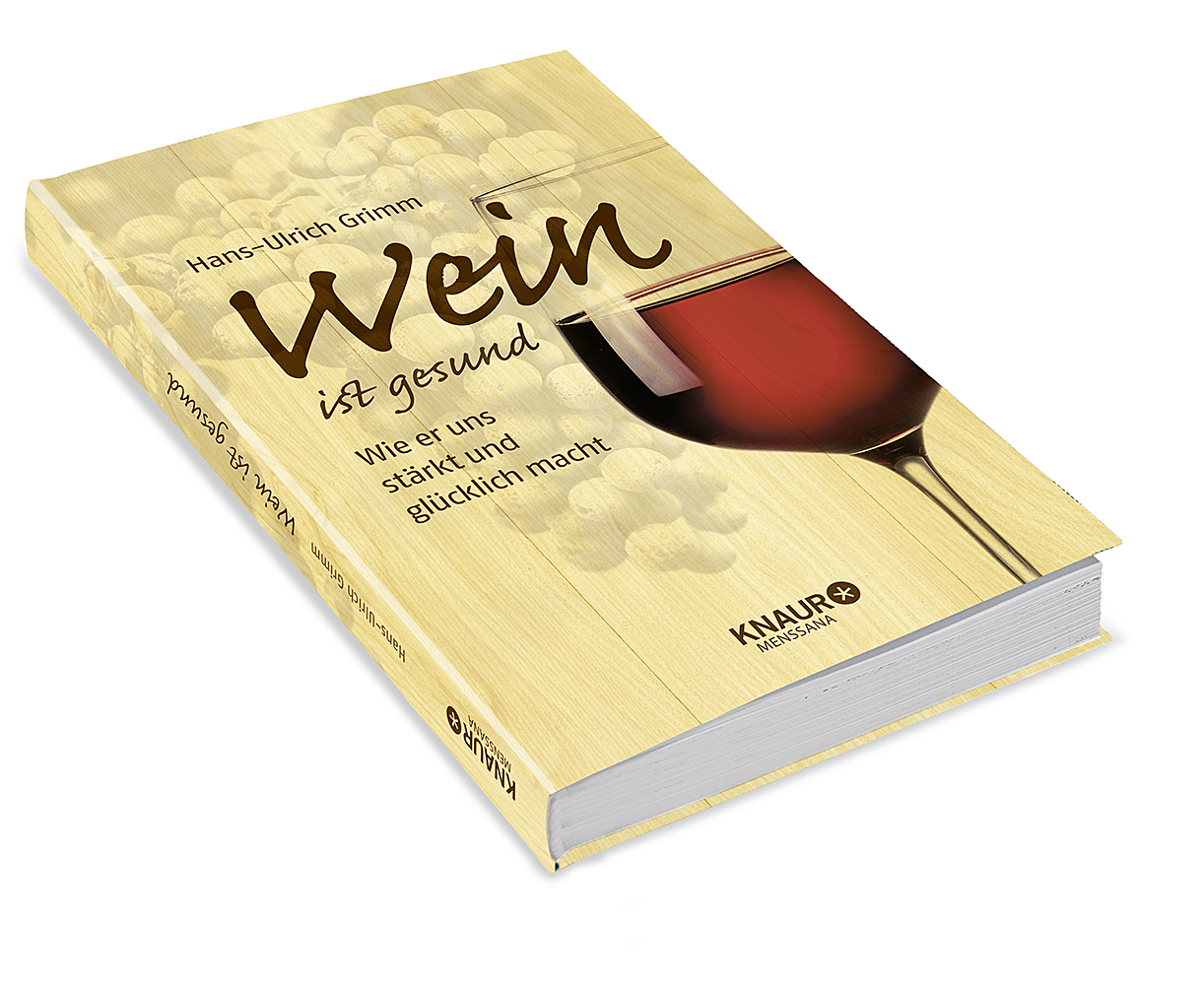 Beispielinhalt (Bild) Wein ist gesund