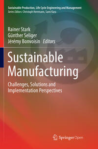 Vorderes Coverbild Sustainable Manufacturing