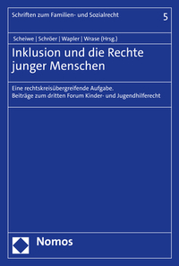 Vorderes Coverbild Inklusion und die Rechte junger Menschen
