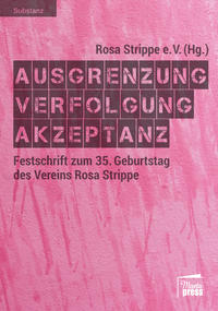 Vorderes Coverbild Ausgrenzung - Verfolgung - Akzeptanz