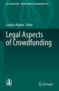 Vorderes Coverbild Legal Aspects of Crowdfunding