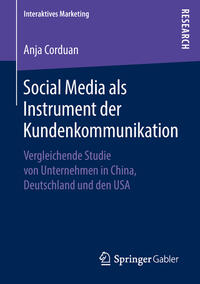 Vorderes Coverbild Social Media als Instrument der Kundenkommunikation