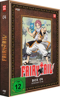 Vorderes Coverbild Fairy Tail - TV-Serie - DVD Box 4 (Episoden 73-98) (4 DVDs)