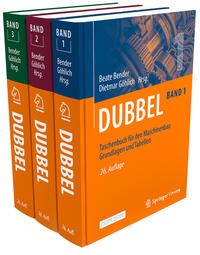 Vorderes Coverbild Dubbel Taschenbuch für den Maschinenbau SET 1-3