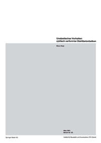 Vorderes Coverbild Unelastisches Verhalten zyklisch verformter Stahlbetonbalken