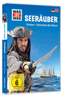 Vorderes Coverbild WAS IST WAS DVD Seeräuber. Piraten - Schrecken der Meere