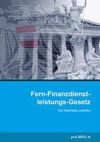 Vorderes Coverbild Fern-Finanzdienstleistungs-Gesetz