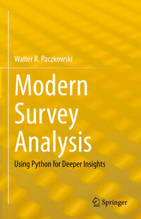 Vorderes Coverbild Modern Survey Analysis