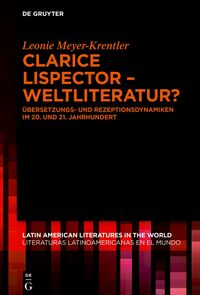 Vorderes Coverbild Clarice Lispector – Weltliteratur?